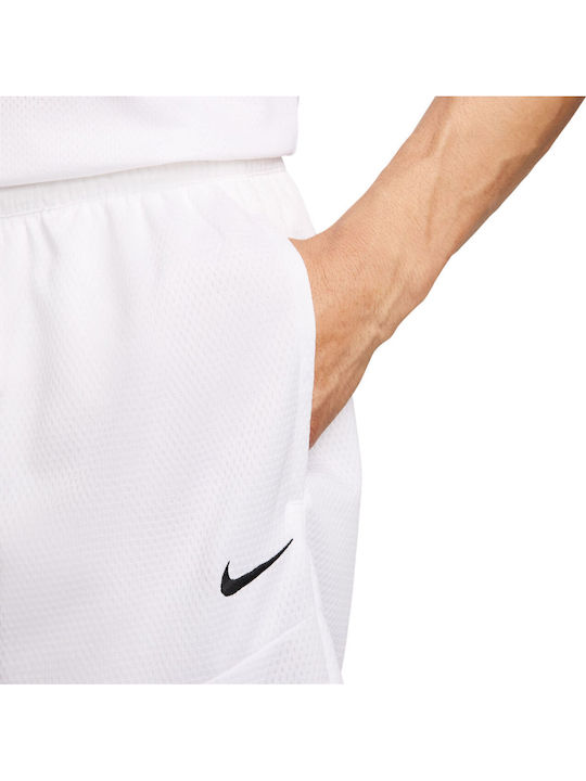 Basketball Men's Athletic Shorts Dri-Fit White