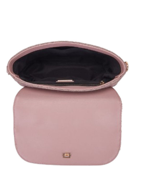 Straw Women's Bag Handbag Pink