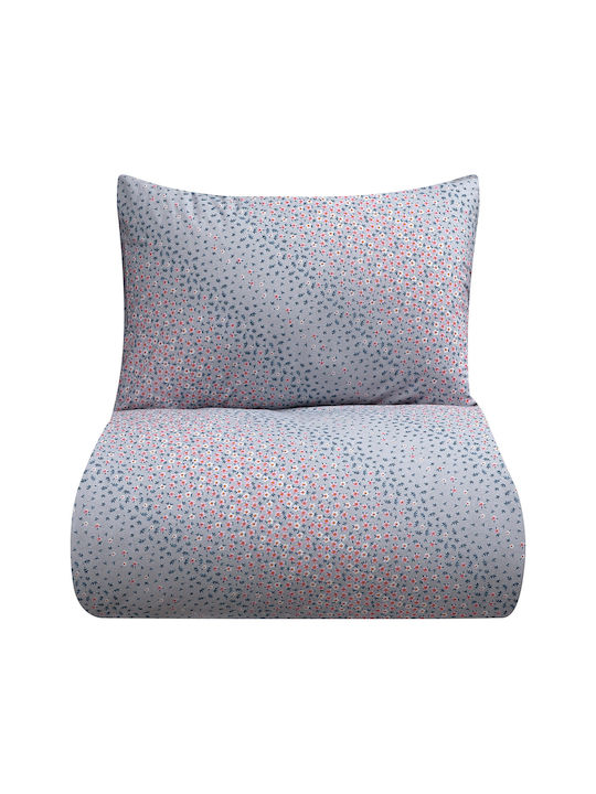 Beauty Home Martin Art 12092 52x72 Σετ Μαξιλαροθήκες με Φάσα Γκρι 52x72εκ.
