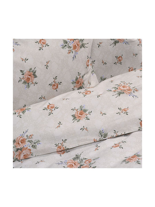 Beauty Home Eden Art 12098 Set Față de Pernă Bej 52x72cm.