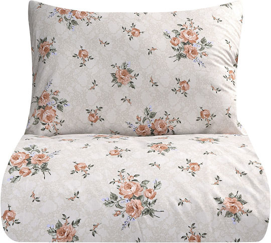 Beauty Home Eden Art 12098 Σετ Μαξιλαροθήκες Μπεζ 52x72εκ.