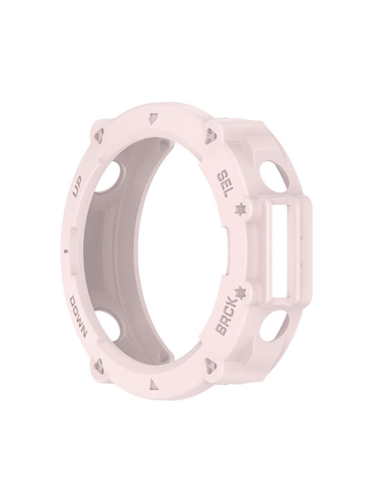 Amazfit T-rex Ultra Armor Hollow Watch Protective Case Light Pink