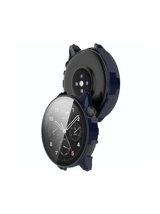 Xiaomi Watch S1 Pro Tempered Glass Film Pc Watch Case Ink Blue
