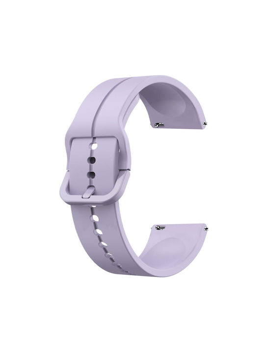 Garmin Forerunner 645 Music 20mm Loop Silicone Watch Band Purple Garmin Forerunner 645 Music 20mm Loop Silicone Watch Band Purple