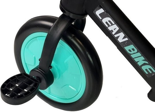 Lean Toys MCT 7679 Triciclete Pentru Copii Cu Mâner Pentru Părinți 3 În 1 Pentru 3+ Ani Negru