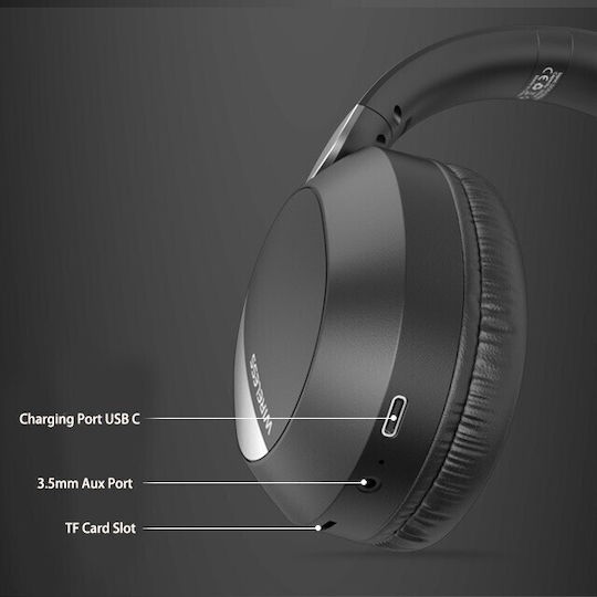 L960 Fără fir Bluetooth Over Ear Căști cu Radio cu 8 ore de Funcționare Albastru deschis