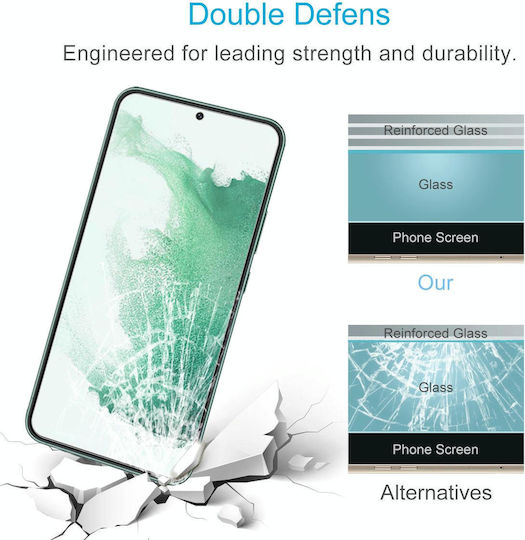 Samsung Galaxy S23+ 5g 0.26mm 9h 2.5d Tempered Glass Film Support Fingerprint Unlock