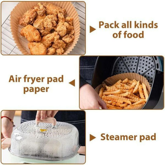 Φόρμα Σιλικόνης για Air Fryer 16x16εκ.