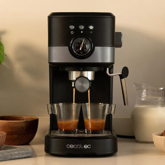 Cecotec Power Espresso Pecan Pro Mașină de Espresso 1100W Presiune 20bar Neagră