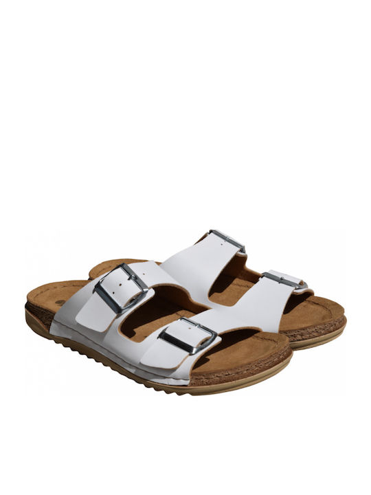 Sandale Casual Damă Alb