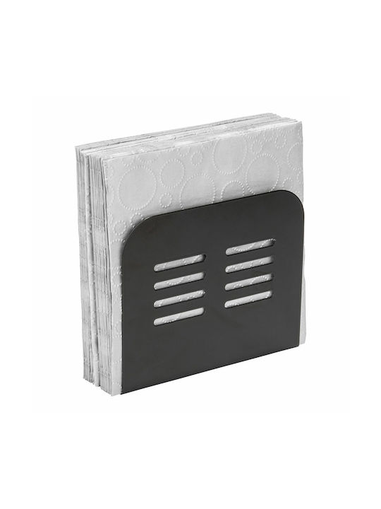 Wenko Държач за салфетки Метална Черен 15x12.5см 55025100