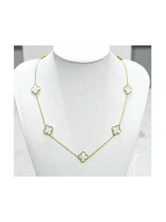 Necklace from Gold Plated Steel