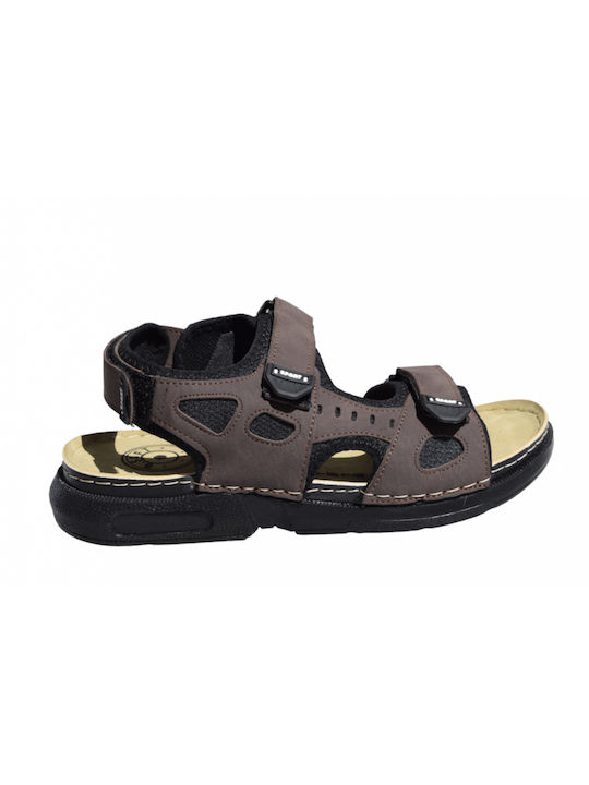 B-Soft Men's Sandals Tabac Brown