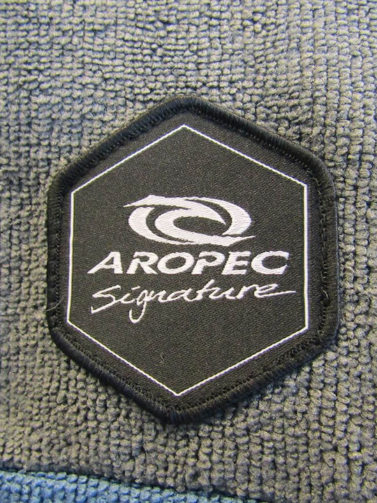 Aropec Quick Dry Πόντσο Θαλάσσης από Μικροΐνες Μπλε