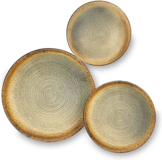 Excelsa Farfurie joasă Ceramică Alb cu Diametru 27cm Excelsa Farfurie joasă Ceramică Alb cu Diametru 27cm