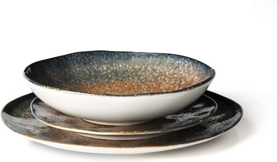 Excelsa Farfurie Deșert Ceramică Alb cu Diametru 20cm