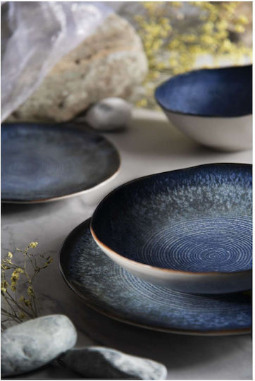 Excelsa Farfurie adâncă Ceramică Alb cu Diametru 21cm