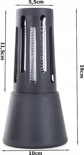 Înșelătorie electrică pentru insecte Lumini LED 5W ZK12413QWS46NEGRU