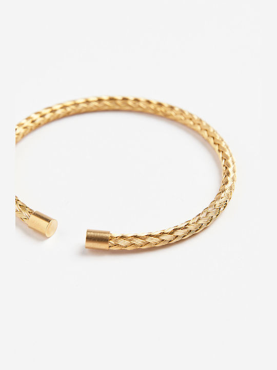 Unisex Gold Cuff Bracelet by Aristoteli Bitsiani