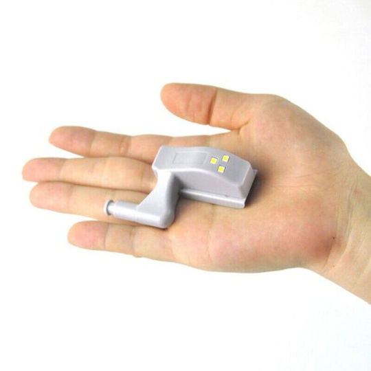 Set 15 Pieces Furniture Handles Led Lighting Gray 7.5 X 4 X 2 Cm