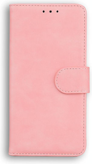 Huawei P Smart Z Y9 Prime 2019 Honor 9x Global Skin Feel Pure Color Flip Leather Phone Case Pink