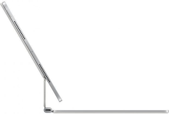 Apple Magic Keyboard Flip Cover Ελληνικά Λευκή (iPad Pro 2024 13")