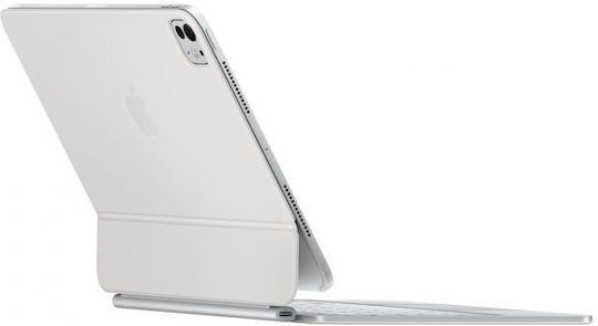 Apple Magic Keyboard Flip Cover Ελληνικά Λευκή (iPad Pro 2024 13")