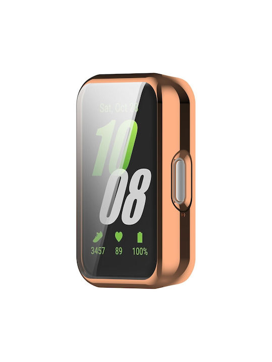 2-in-1 Protective Screen Case for Xiaomi Redmi Watch 3 Lite Watch 3 Active Rose Gold