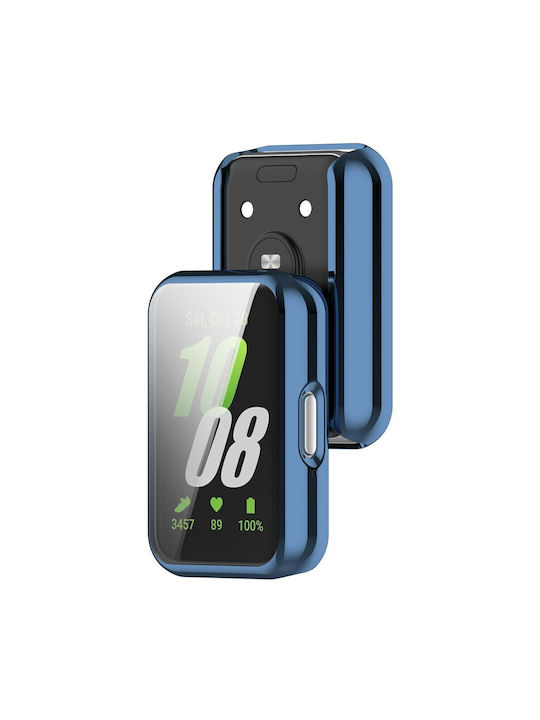 2-in-1 Protective Screen Case for Xiaomi Redmi Watch 3 Lite Watch 3 Active Dark Blue