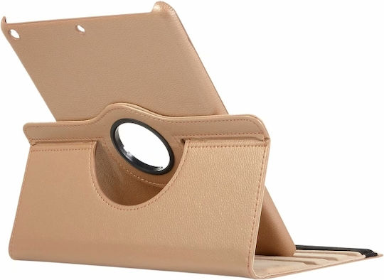 Ipad 10.2 Ipad Air 2019 10.5 Ipad 10.2 2020 Litchi Texture Horizontal Flip 360 Degrees Leather Case Black