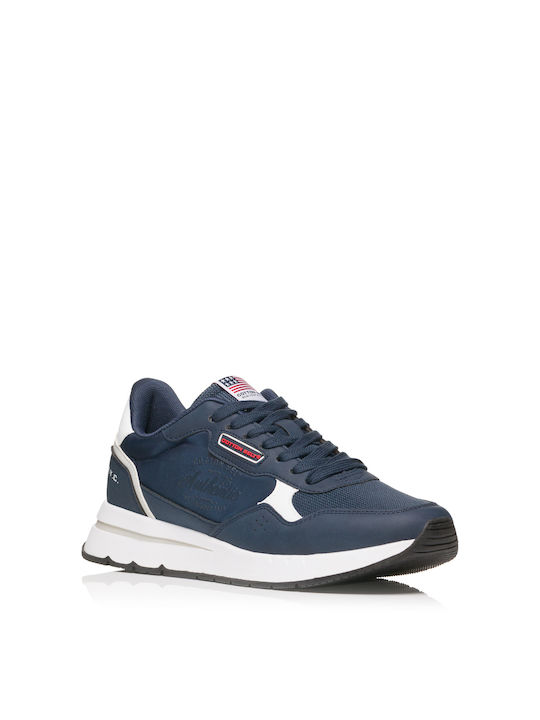 Cotton Belt Sneakers Blue