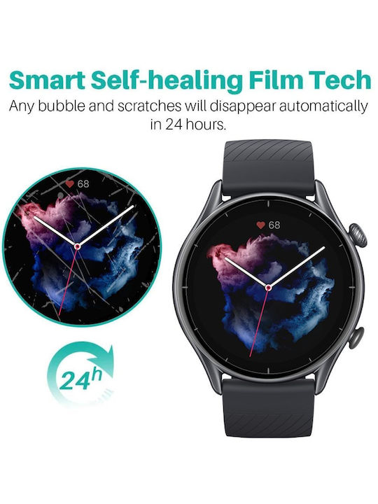 Curved 3d Composite Material Soft Film Screen Protector Amazfit Gtr 3