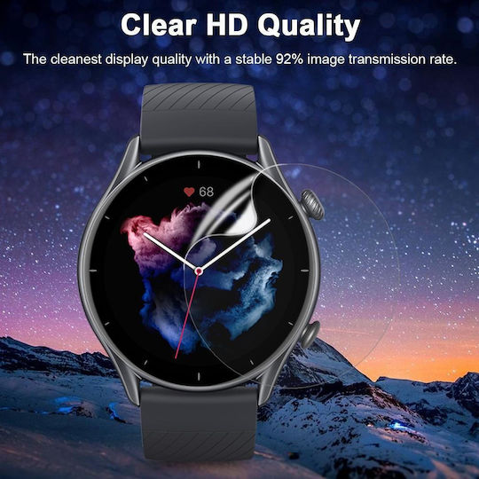 Curved 3d Composite Material Soft Film Screen Protector Amazfit Gtr 3