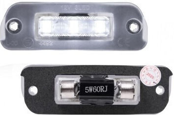 Mercedes-Benz Φώτα Πινακίδας Led για Mercedes-Benz ML 2τμχ
