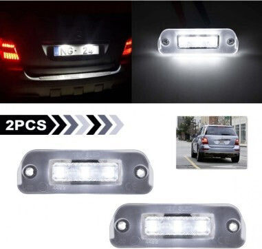 Mercedes-Benz Φώτα Πινακίδας Led για Mercedes-Benz ML 2τμχ