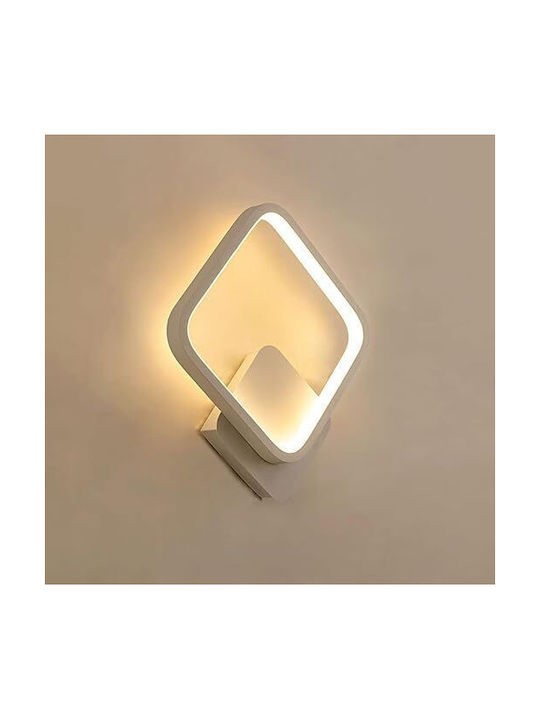 Lumină de Perete cu LED Integrat și Lumină Alb Natural 22.5x22.5x5.5cm