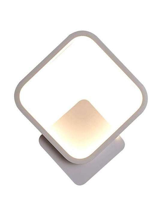 Lumină de Perete cu LED Integrat și Lumină Alb Natural 22.5x22.5x5.5cm