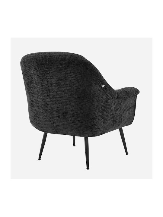 801 Sessel Black 76x77x89cm