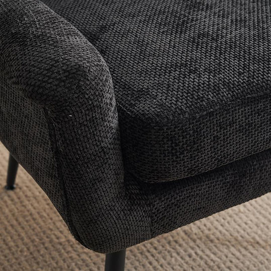 801 Sessel Black 76x77x89cm