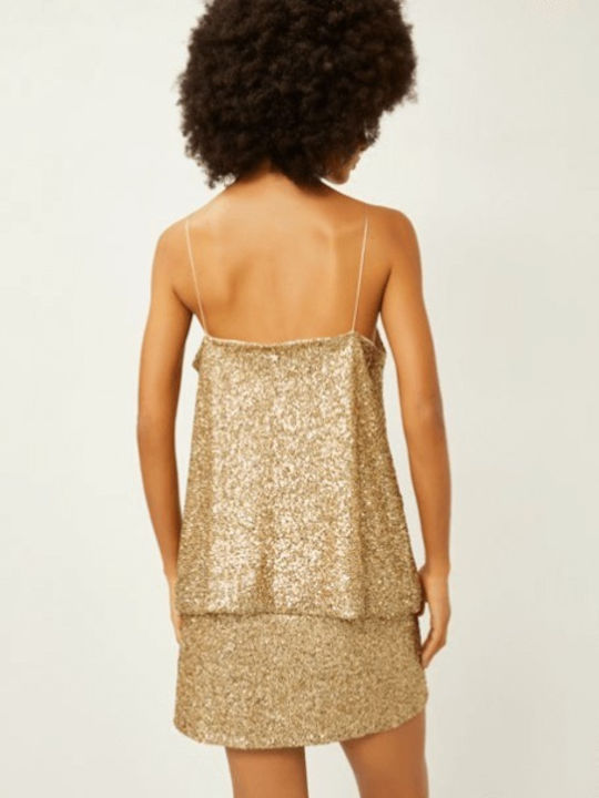 Women's Blouse Gold