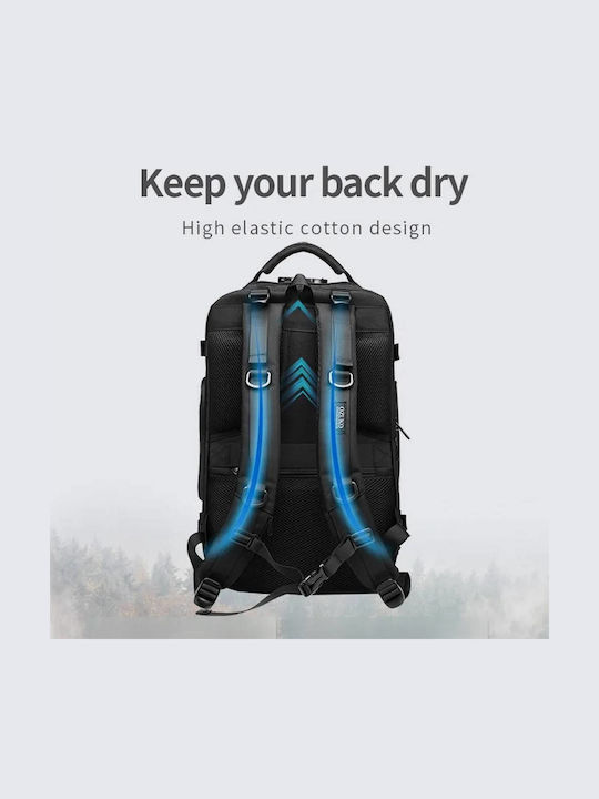 Ozuko Backpack Αδιάβροχο 42.5lt Μαύρο