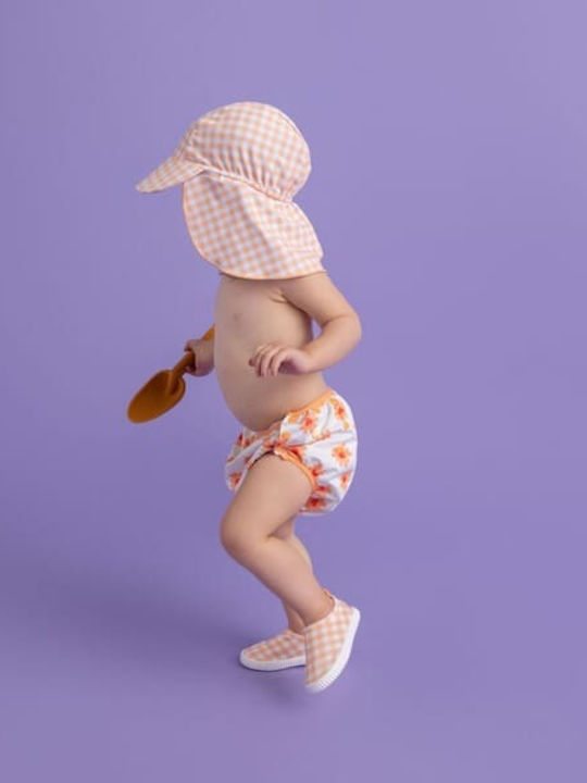 Swim Essentials Παιδικό Καπέλο Jockey Υφασμάτινο Αντηλιακό Πολύχρωμο