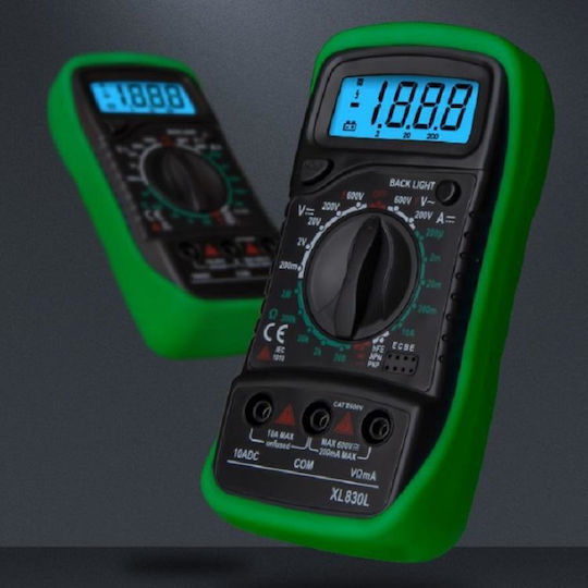 Xl830l Ψηφιακό Πολύμετρο Τσέπης με Μέτρηση AC / DC / Αντίστασης