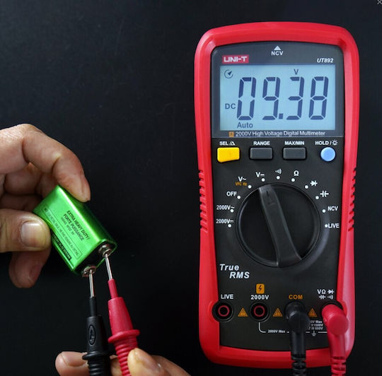 Uni-T Ψηφιακό Πολύμετρο με Καπασιτόμετρο True RMS με Μέτρηση AC / DC UT892