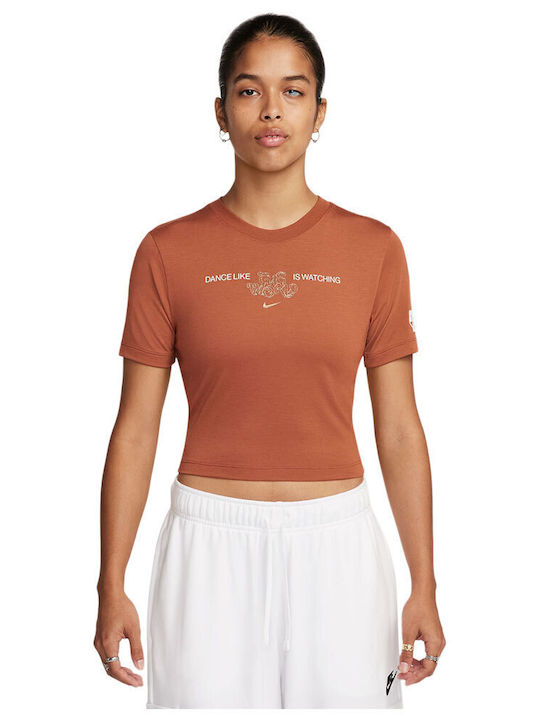 Sportswear Women's Athletic T-shirt Orange