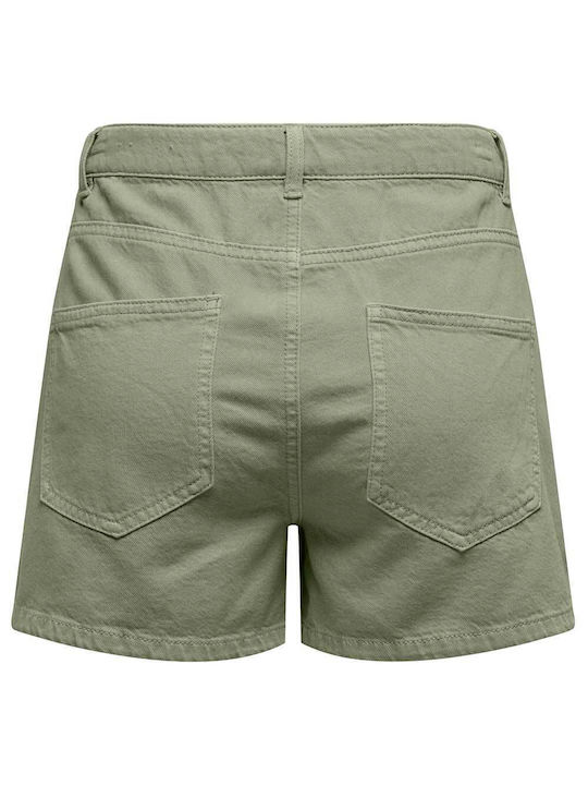 Only Women's Jean Shorts Oil Green