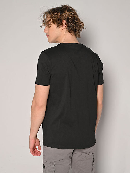 Brokers Jeans T-shirt Μαύρο