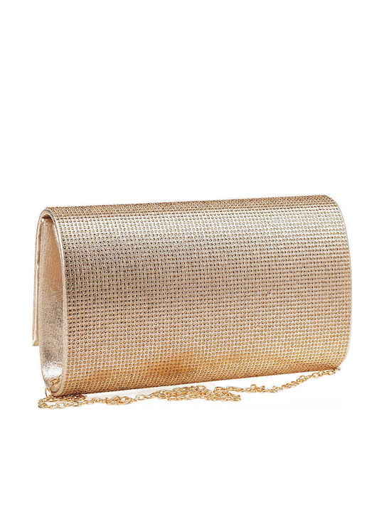 Damentasche Schultertasche Gold