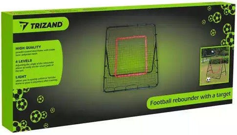 Trizand Ball-Rückholnetz für Fußballtraining 120x120x50cm