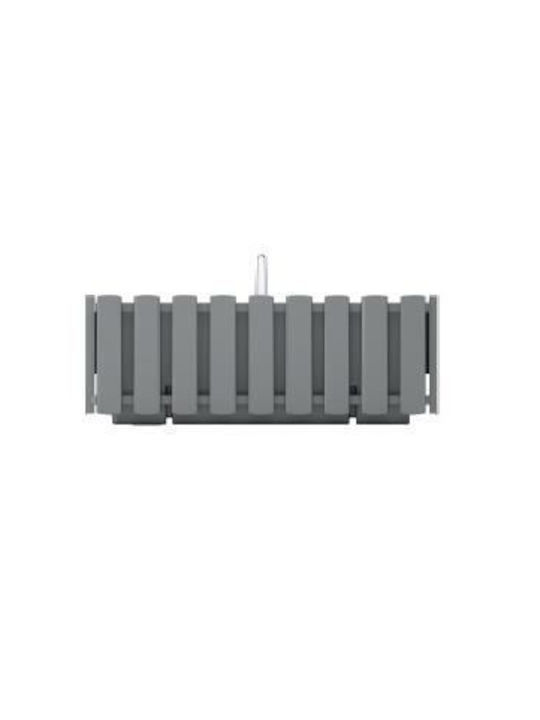 Prosperplast Planter Box Plastic Gray Prosperplast Planter Box Plastic Gray